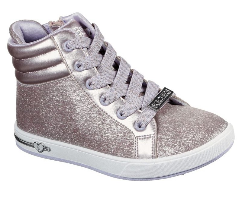Skechers Flickor Lavendel Fritidsskor - Shoutouts - Shine On - Sverige (KGPDE-7864)